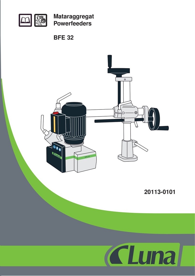 Luna BFE 32 manual