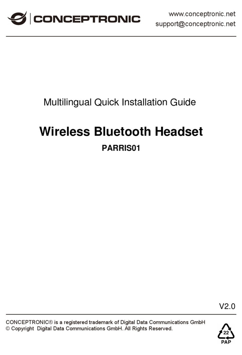 Conceptronic PARRIS01W Quick installation guide