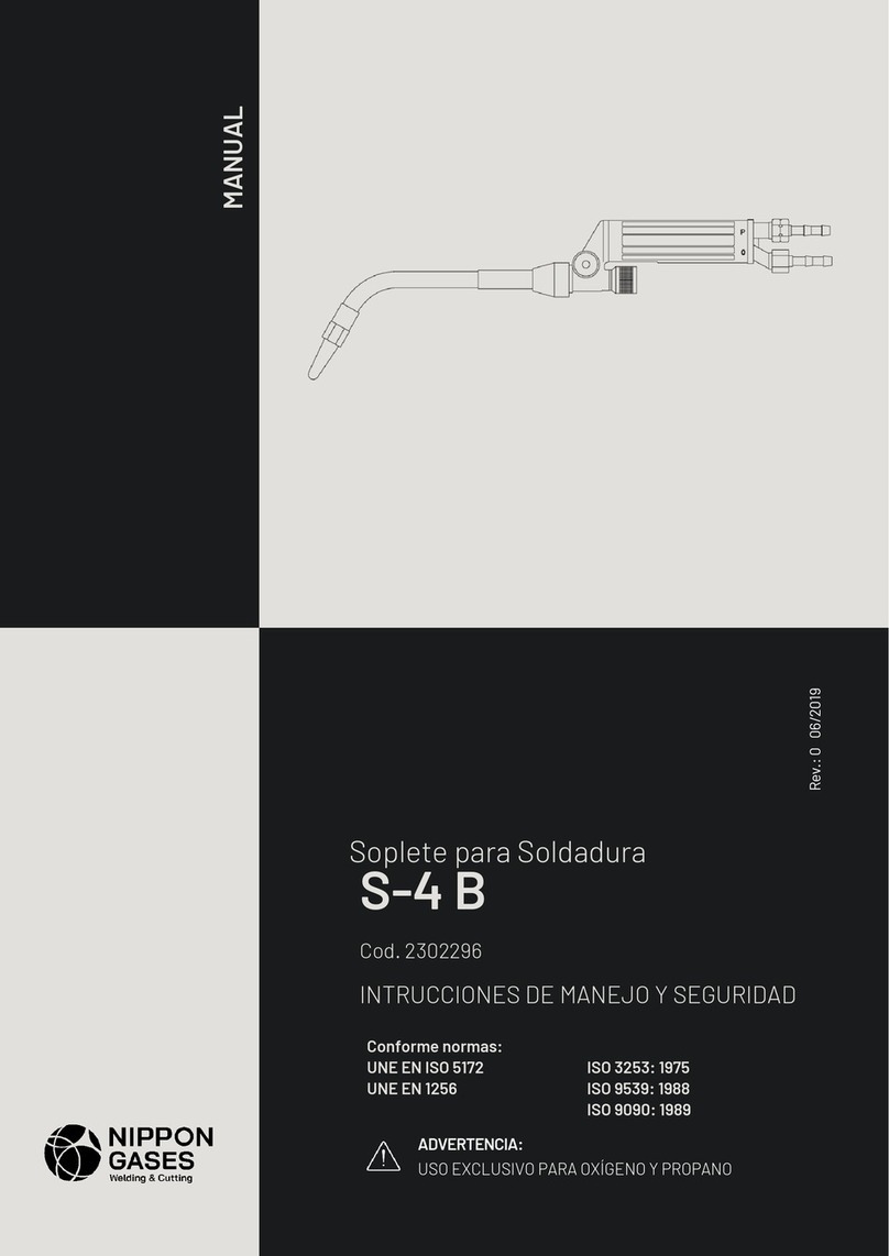 Nippon Gases S-4 B manual