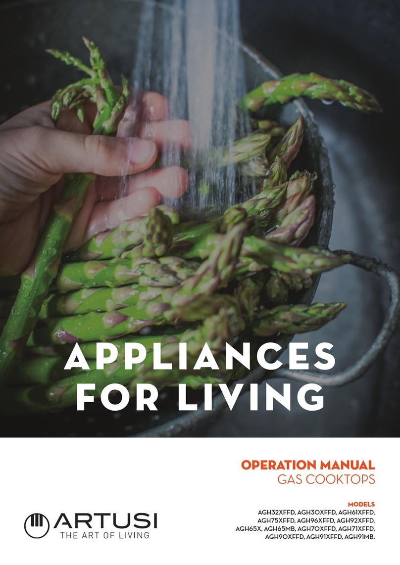 Artusi AGH32XFFD Operation manual