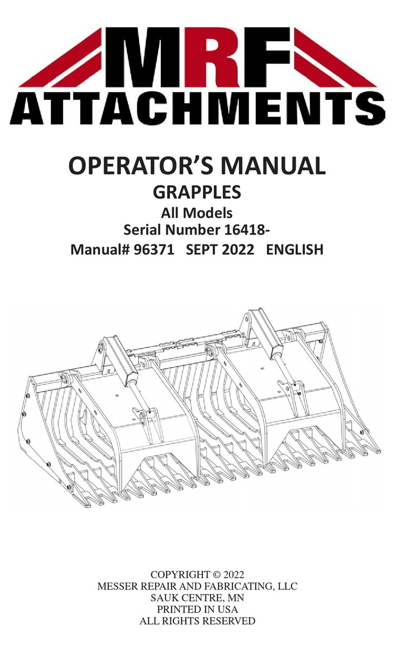 MRF BG72 User manual