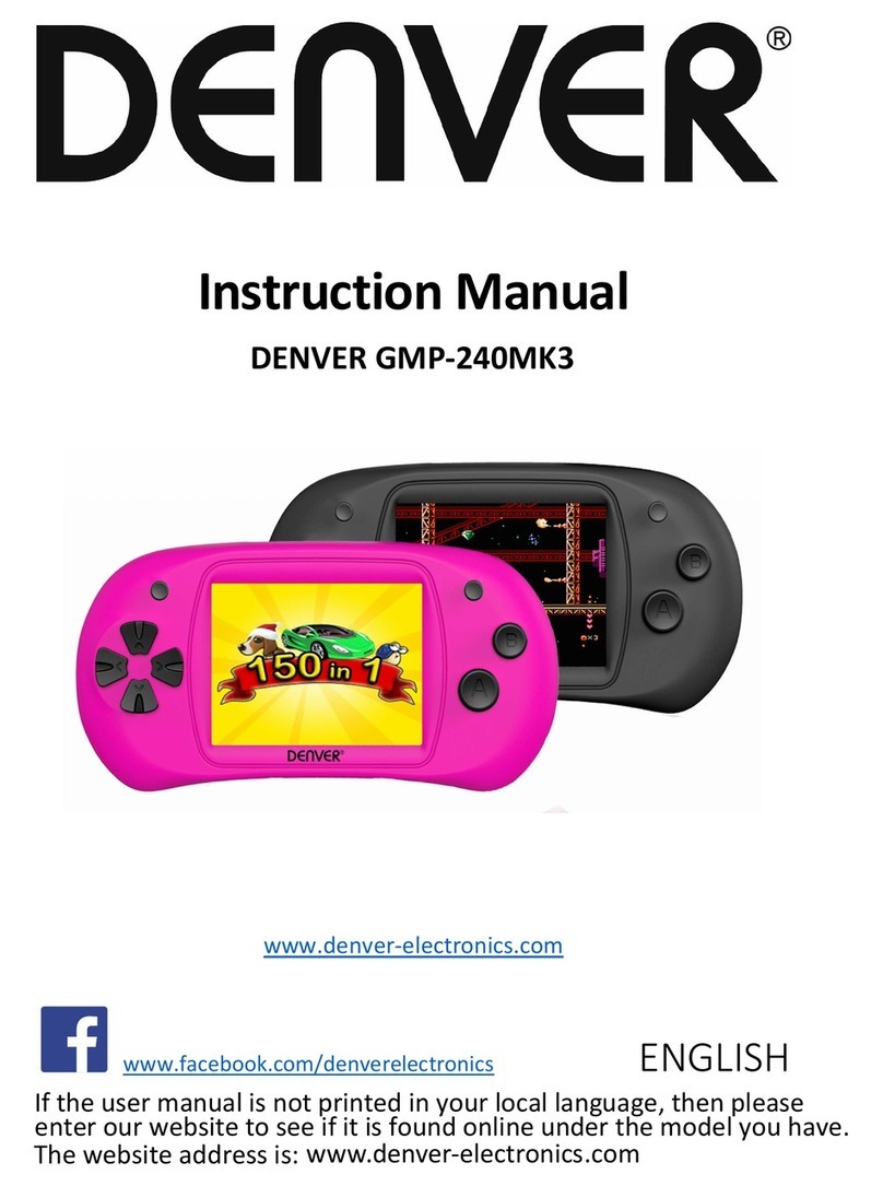 Denver GMP-240MK3 instruction manual