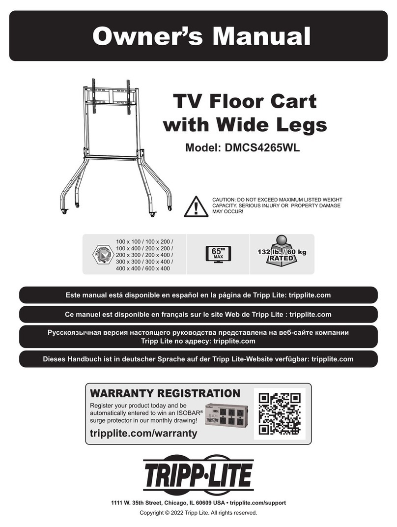 Tripp Lite DMCS4265WL User manual