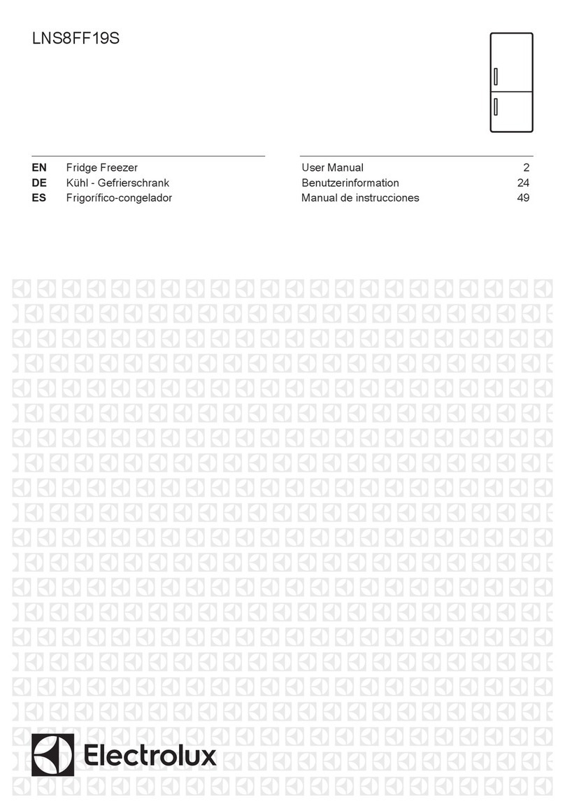 Electrolux LNS8FF19S User manual Electrolux LNS8FF19S User manual