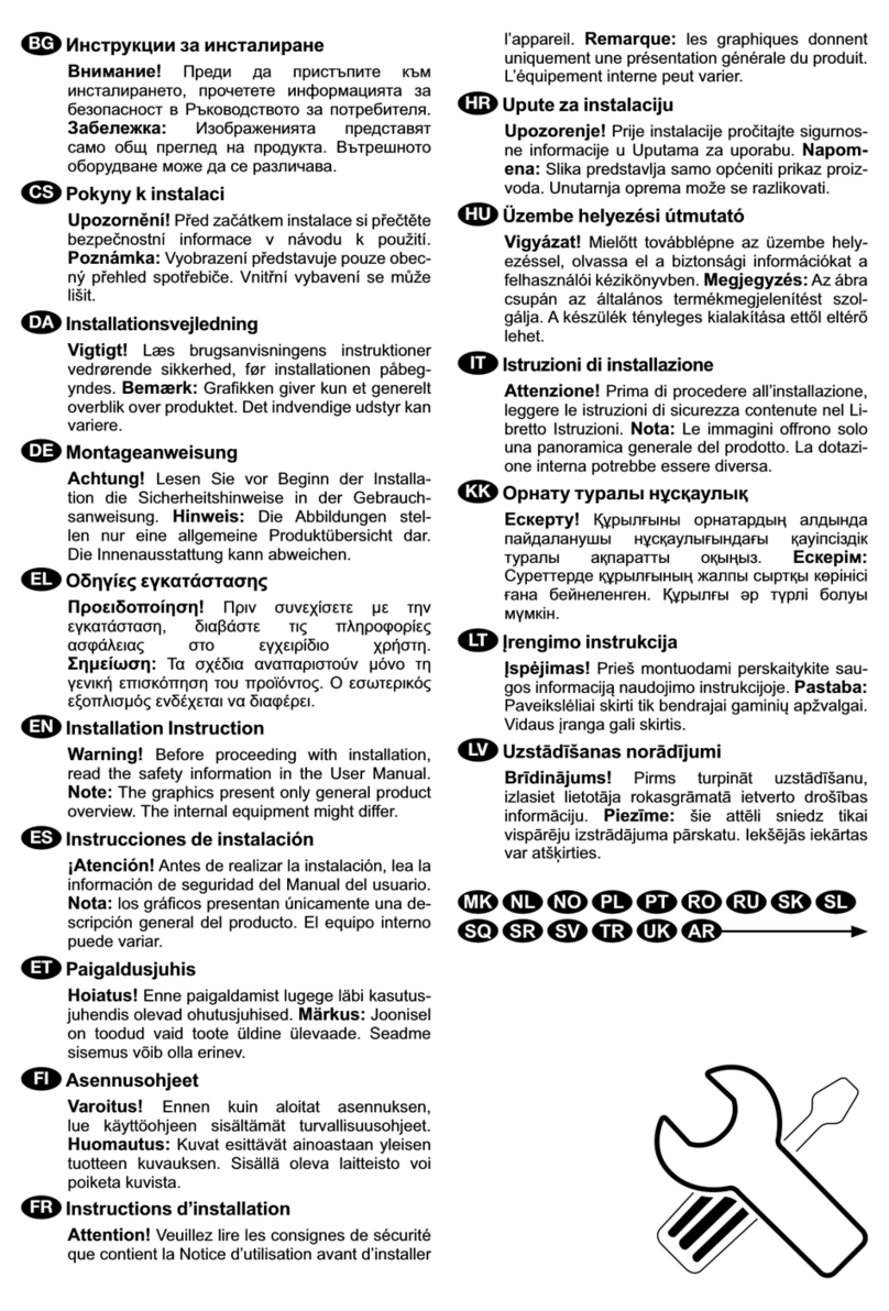 AEG SKB388F1AS User manual
