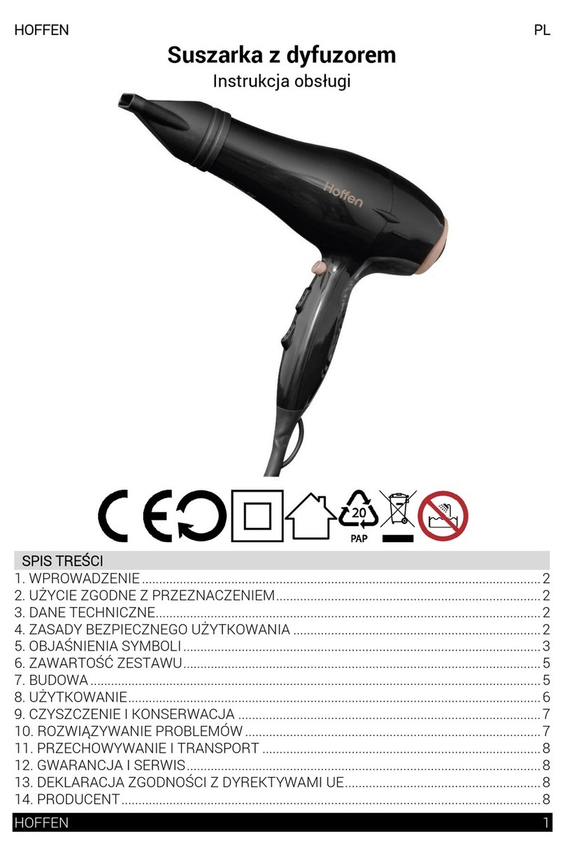 HOFFEN BE-390124 user manual