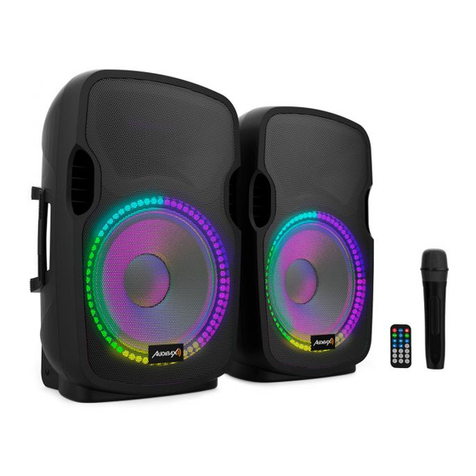 Audibax Party 212 User manual
