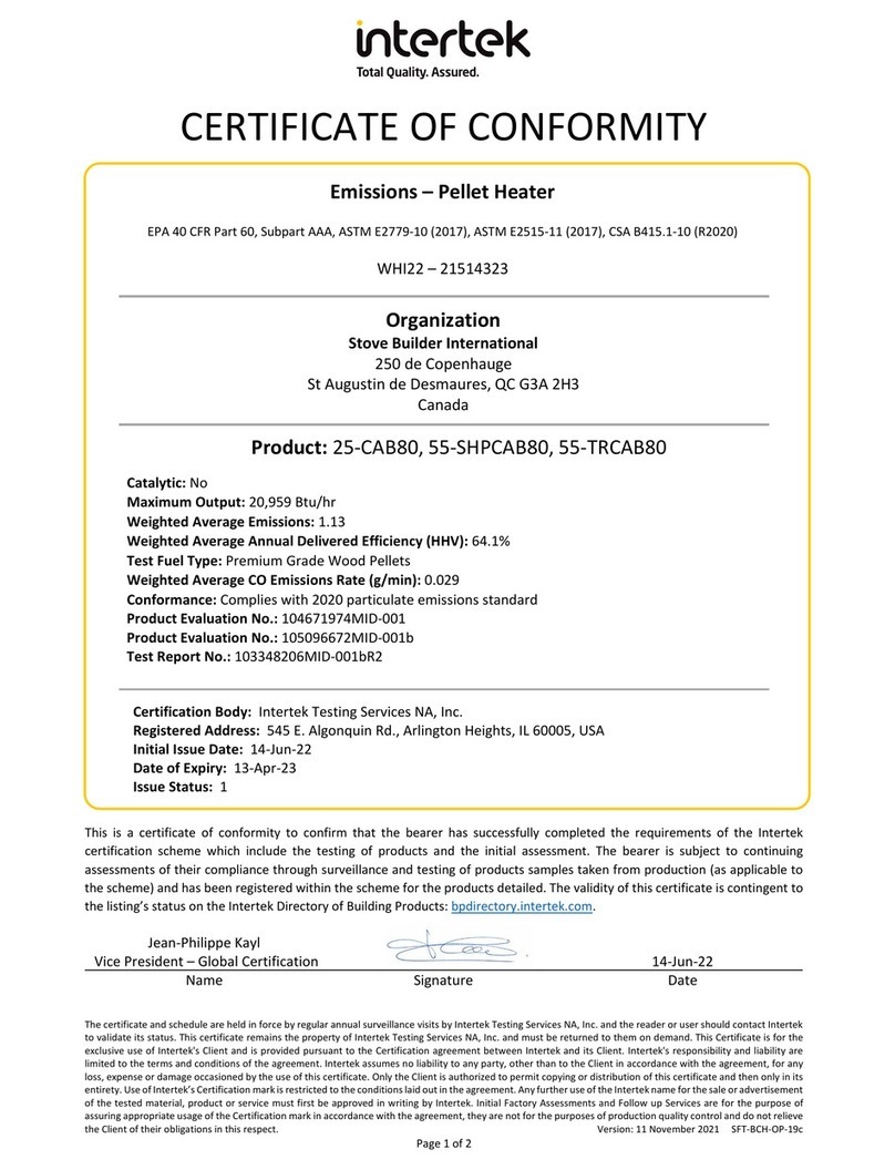 Intertek 25-CAB80 manual