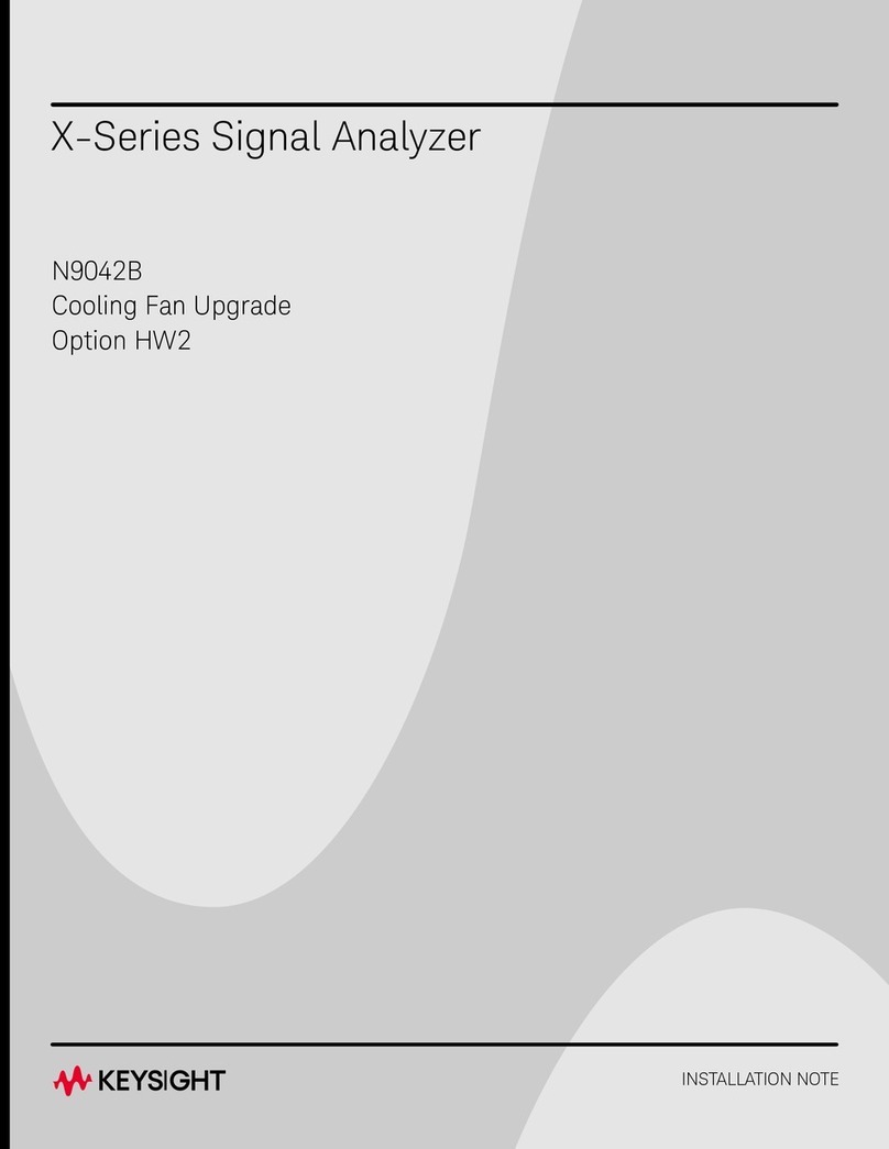 Keysight Technologies X-Series User manual