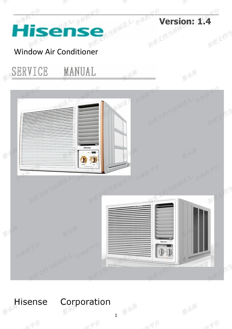 Hisense AW-08CW1RVFUE20 User manual