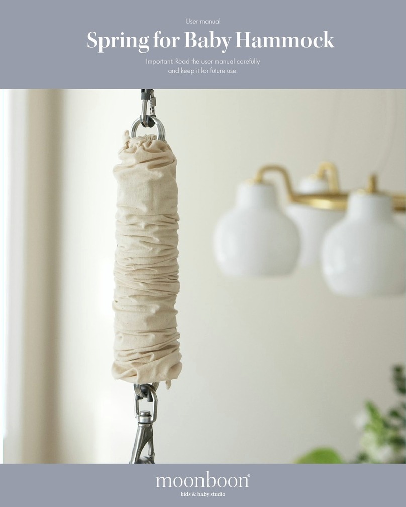 moonboon Spring for Baby Hammock User manual