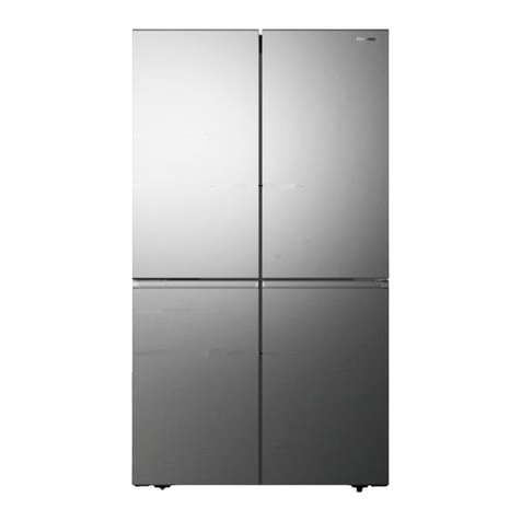 Hisense BCD-560WPZ/HC1 (H) User manual