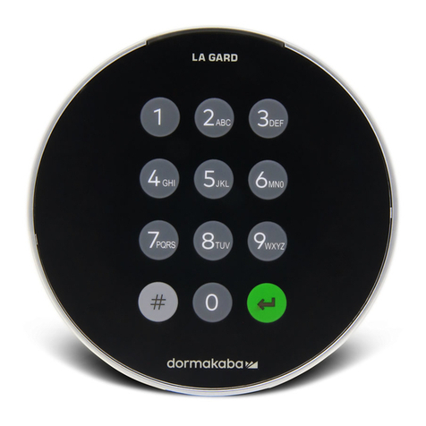 Dormakaba LA GARD 700 Series User manual