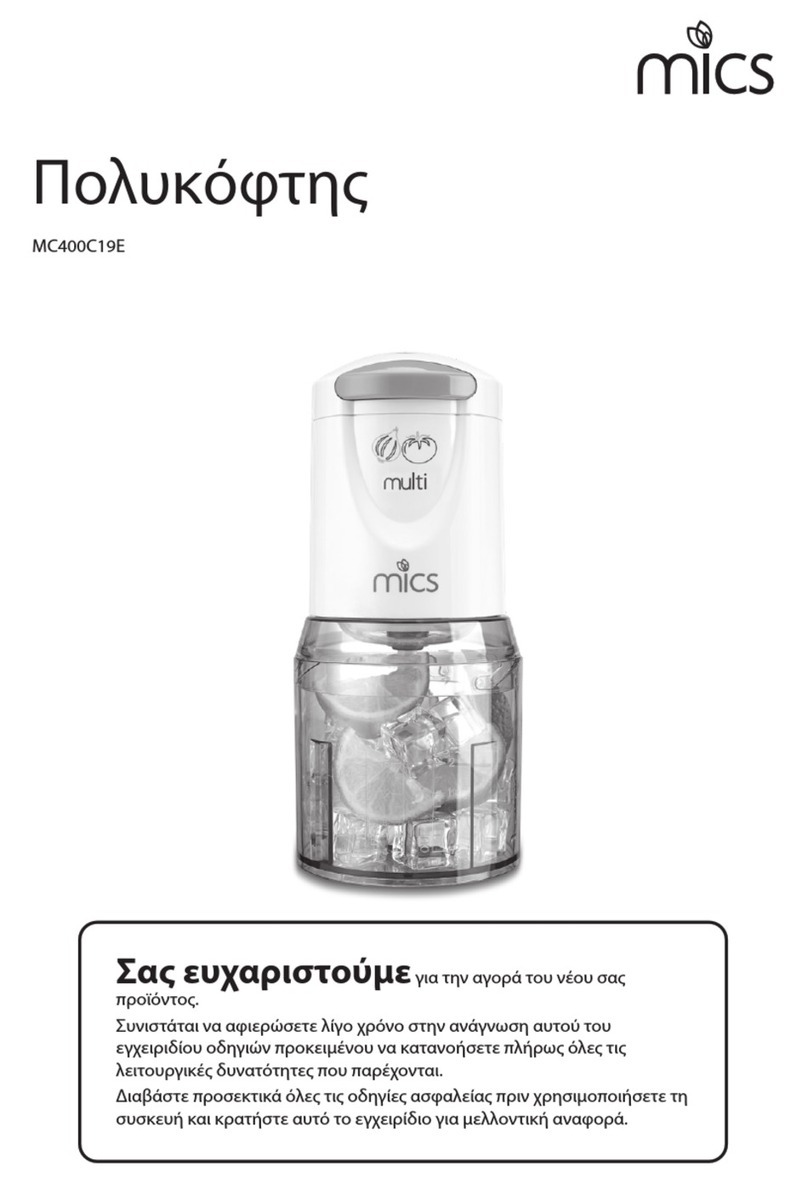 mics MC400C19E manual