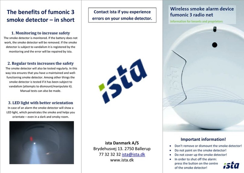 Ista FUMONIC 3 RADIO NET manual
