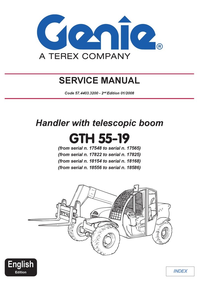 Terex Genie GTH-5519 User manual Terex Genie GTH-5519 User manual