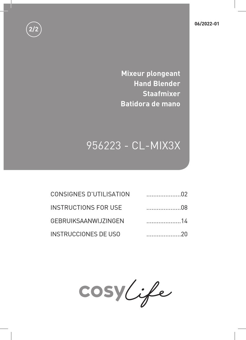 COSYLIFE CL-MIX3X Instructions for use
