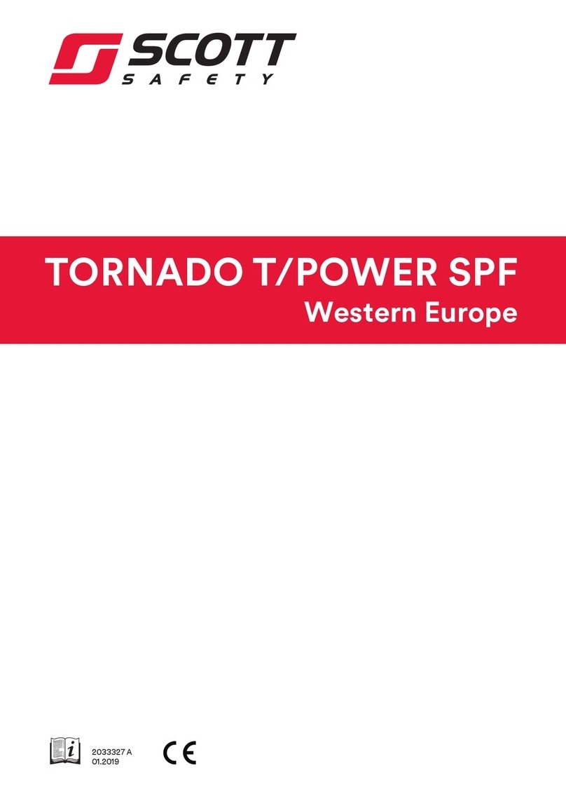 Scott Safety TORNADO T/POWER SPF Manual