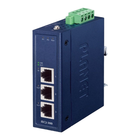 Planet IECJ-300 user manual