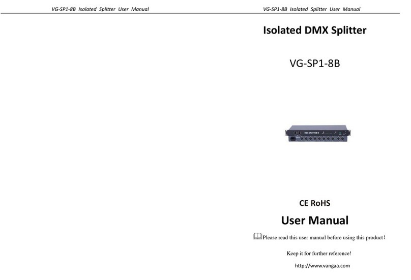 VanGaa VG-SP1-8B user manual