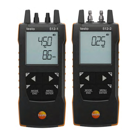 TESTO 512-1 User manual