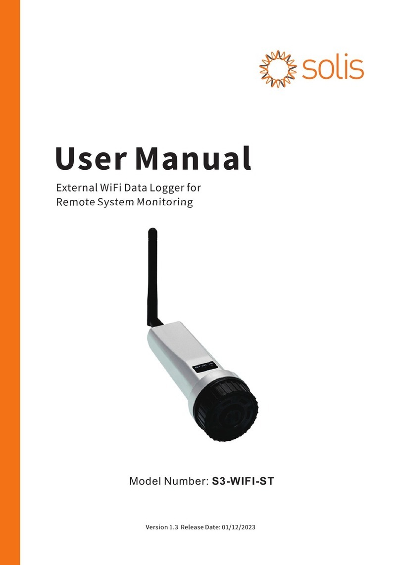 SOLIS S3-WIFI-ST user manual