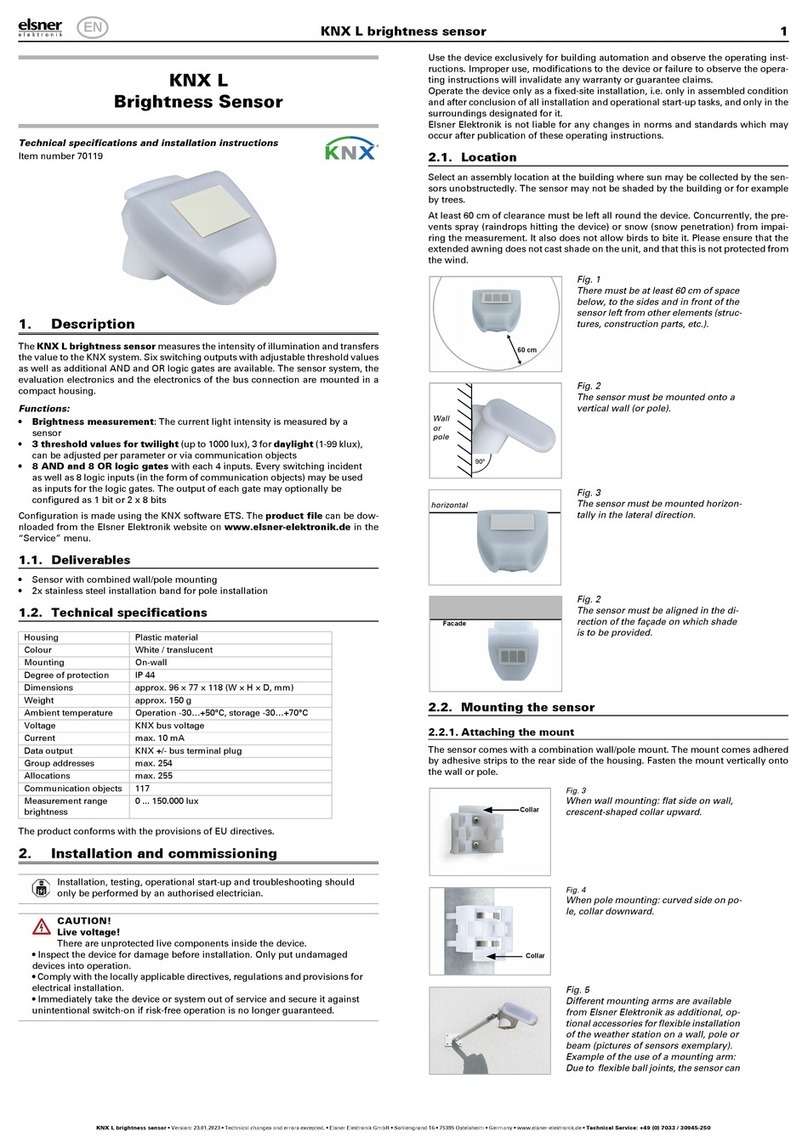 elsner elektronik KNX L User manual