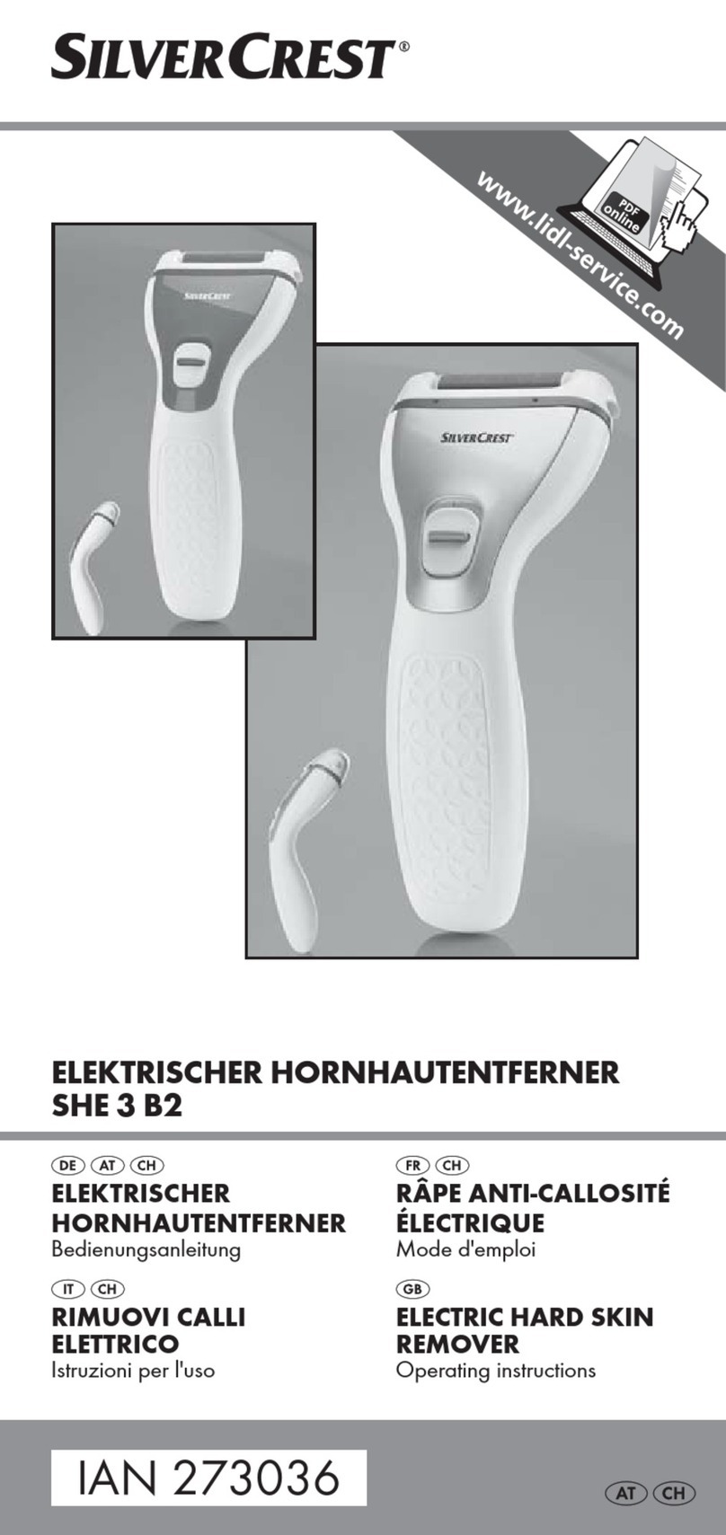 Silvercrest SHE 3 B2 User manual