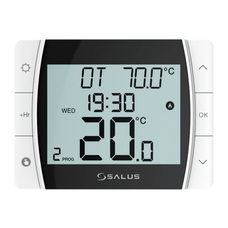 Salus DT600 User manual