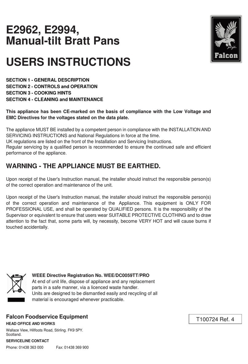 Falcon E2962 User manual