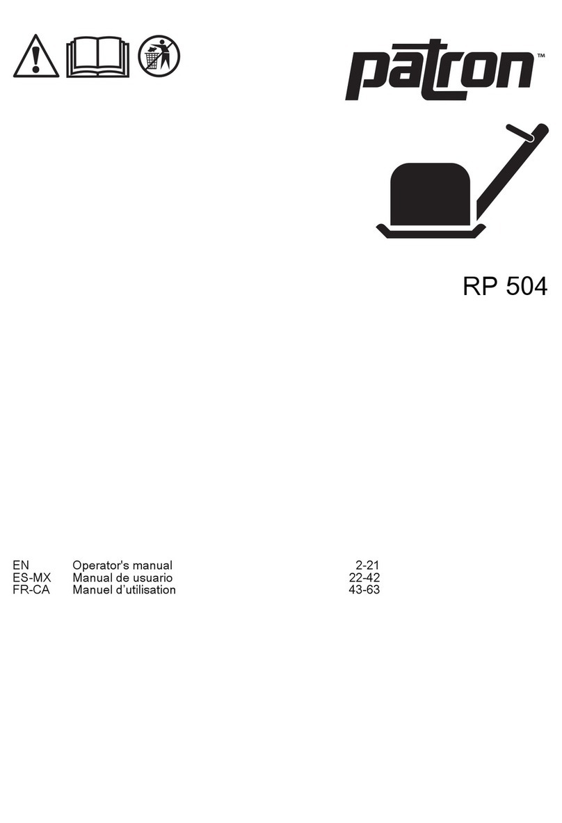 Patron RP 504 Operator's manual