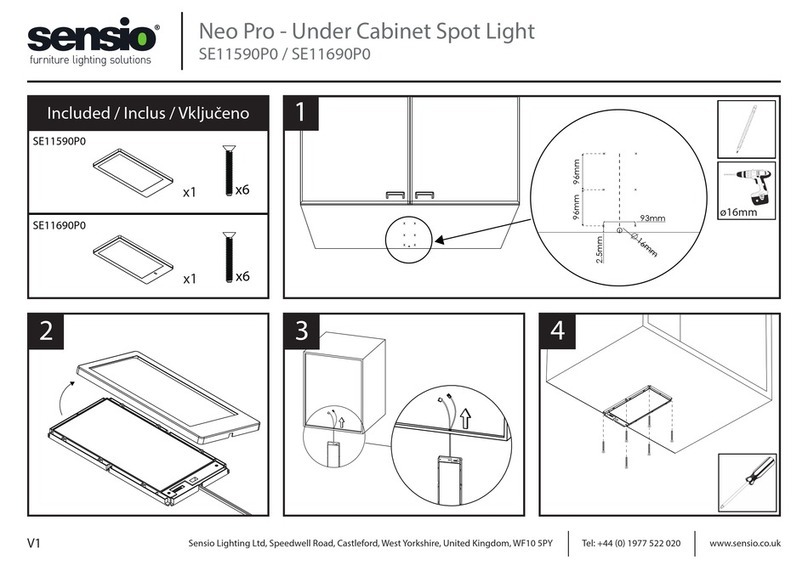 Sensio Neo Pro SE11590P0 manual
