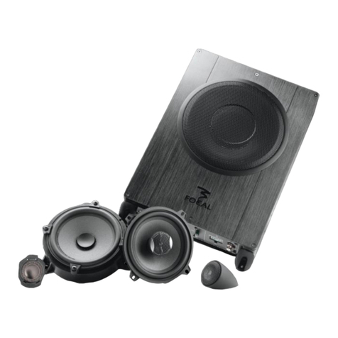Focal IFRA165-4.1 instructions