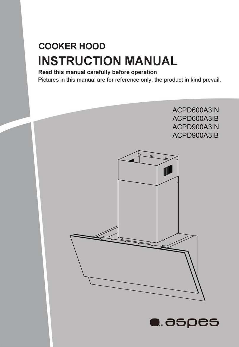 Aspes ACPD600A3IN instruction manual