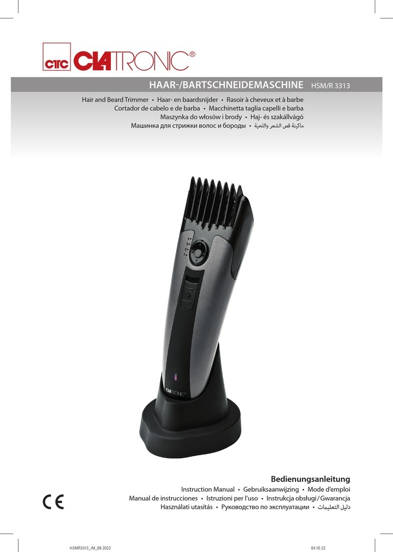 Clatronic HSM/R 3313 instruction manual