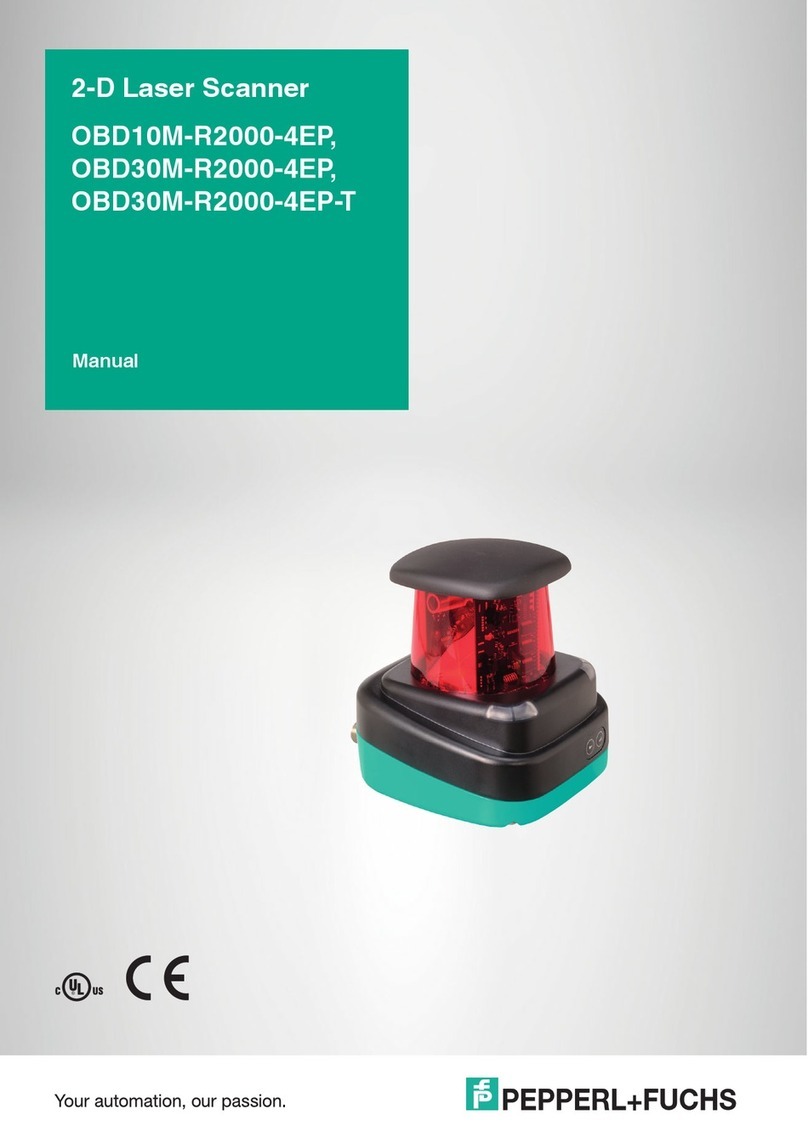Pepperl+Fuchs OBD30M-R2000-4EP User manual