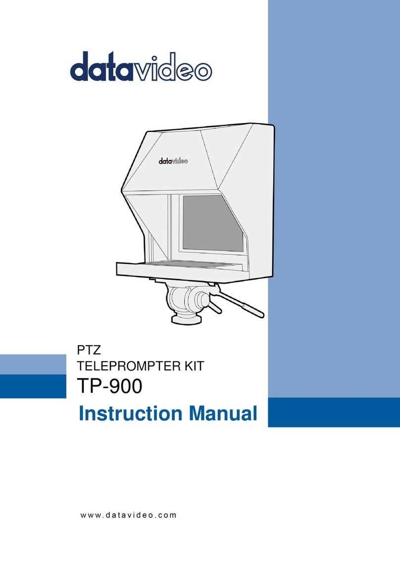 Data Video TP-900 instruction manual