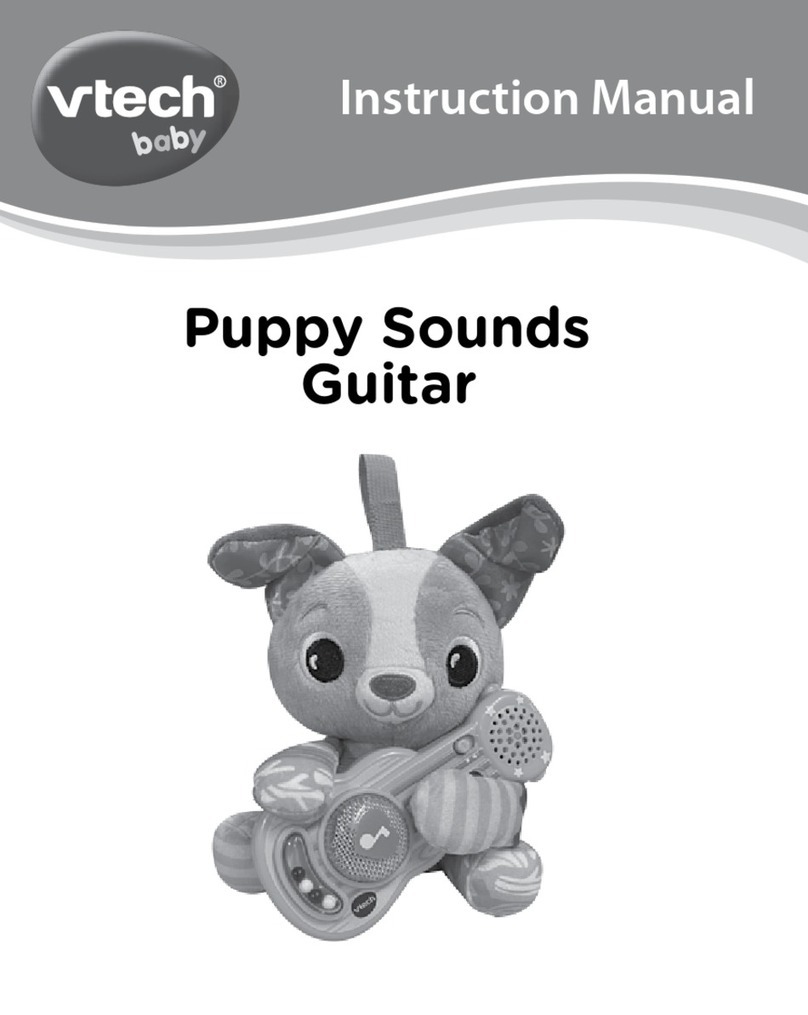VTech Baby Puppy Sounds Guitar User manual