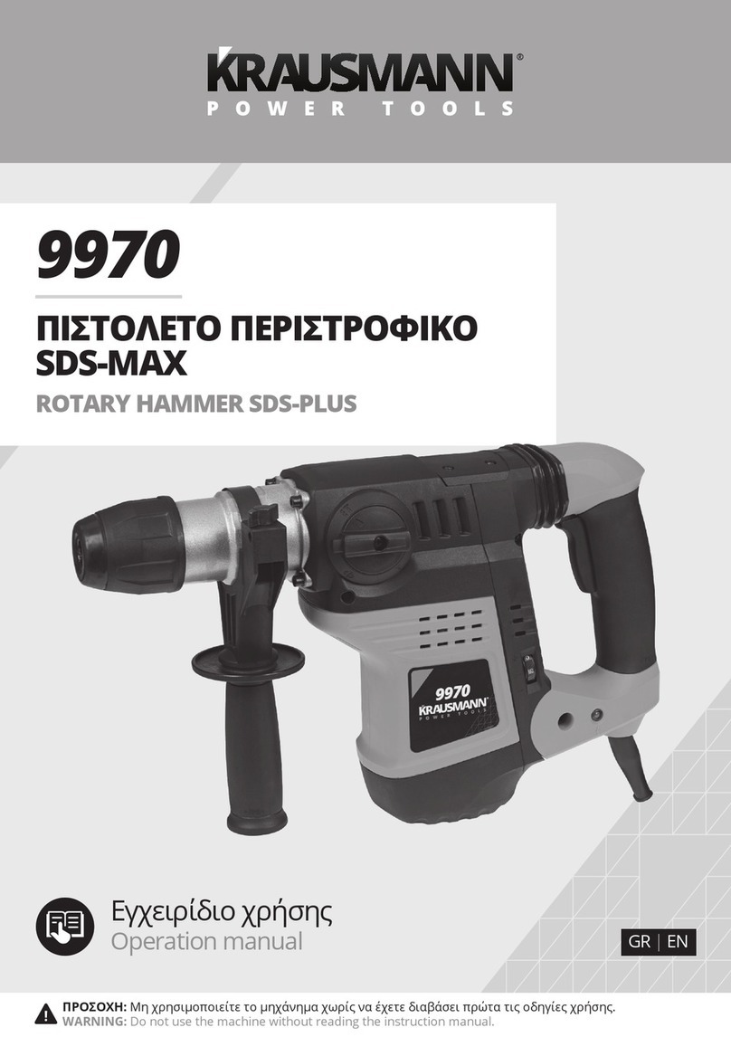 KRAUSMANN 9970 Operation manual