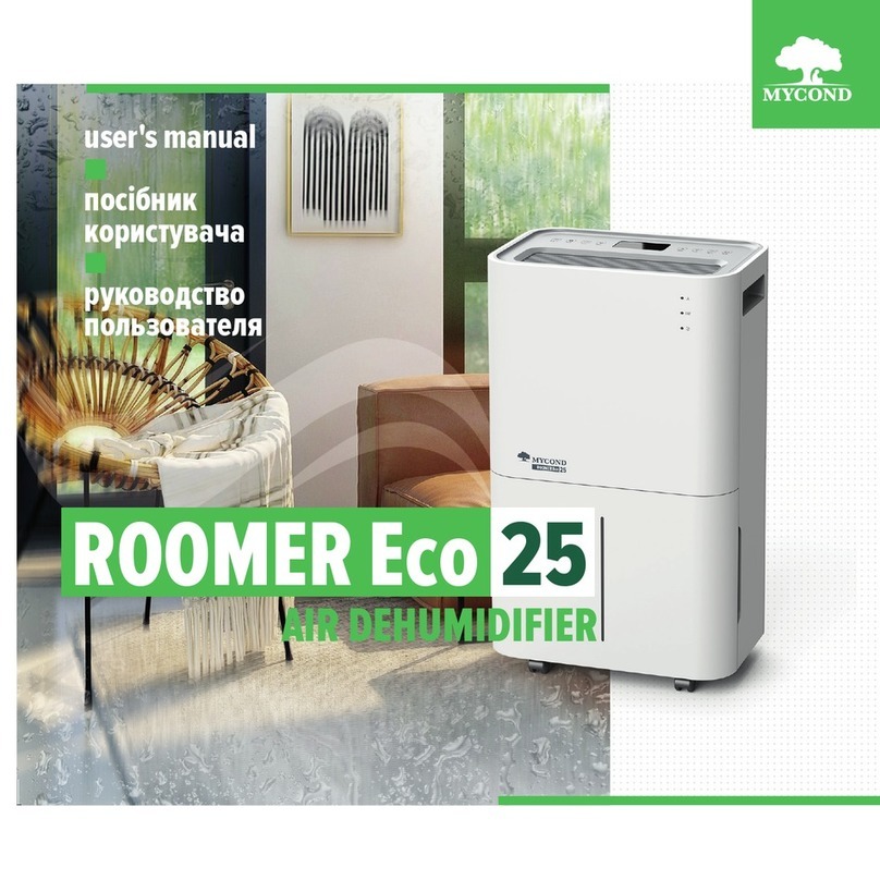 Mycond ROOMER Eco 25 user manual