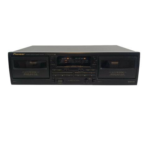 Pioneer CT-W205R Service manual