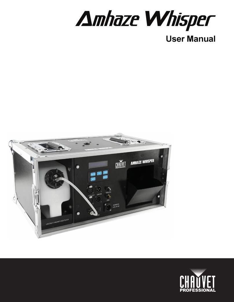 Chauvet Professional Amhaze Whisper User manual