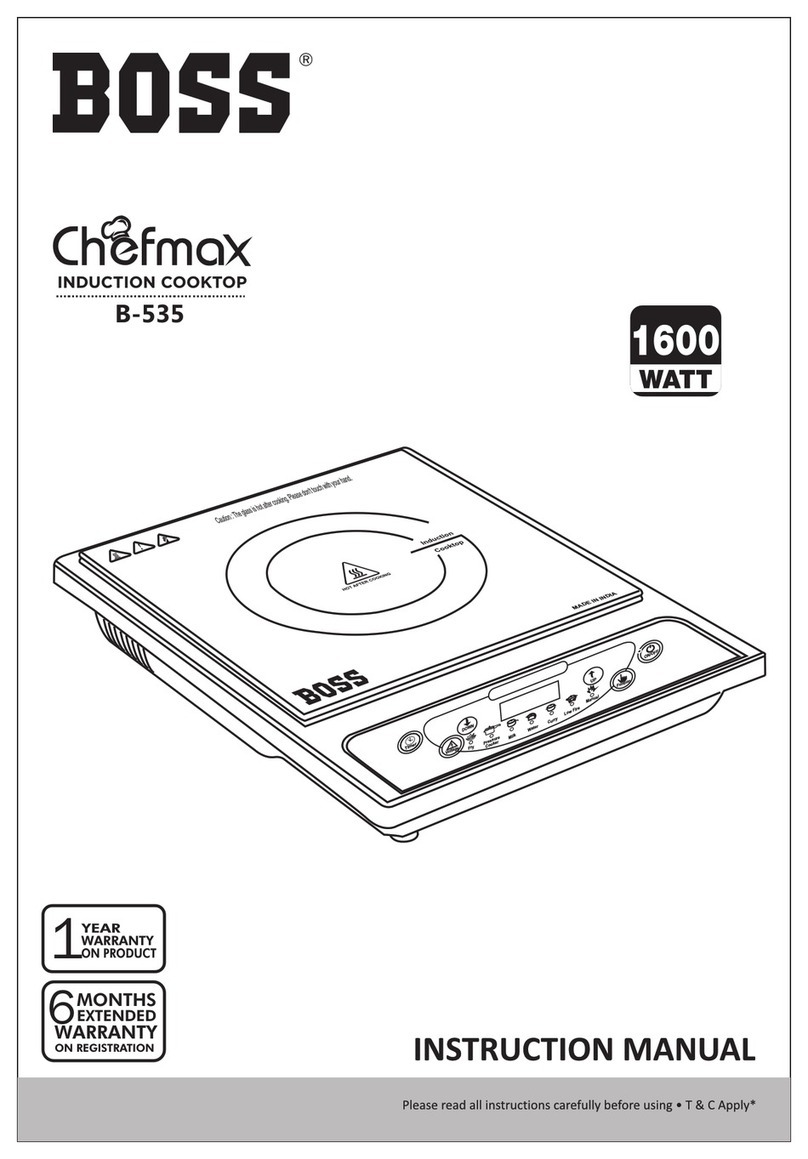 BOSSCO Chefmax B-535 instruction manual BOSSCO Chefmax B-535 instruction manual