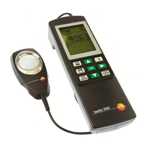 TESTO 545 User manual