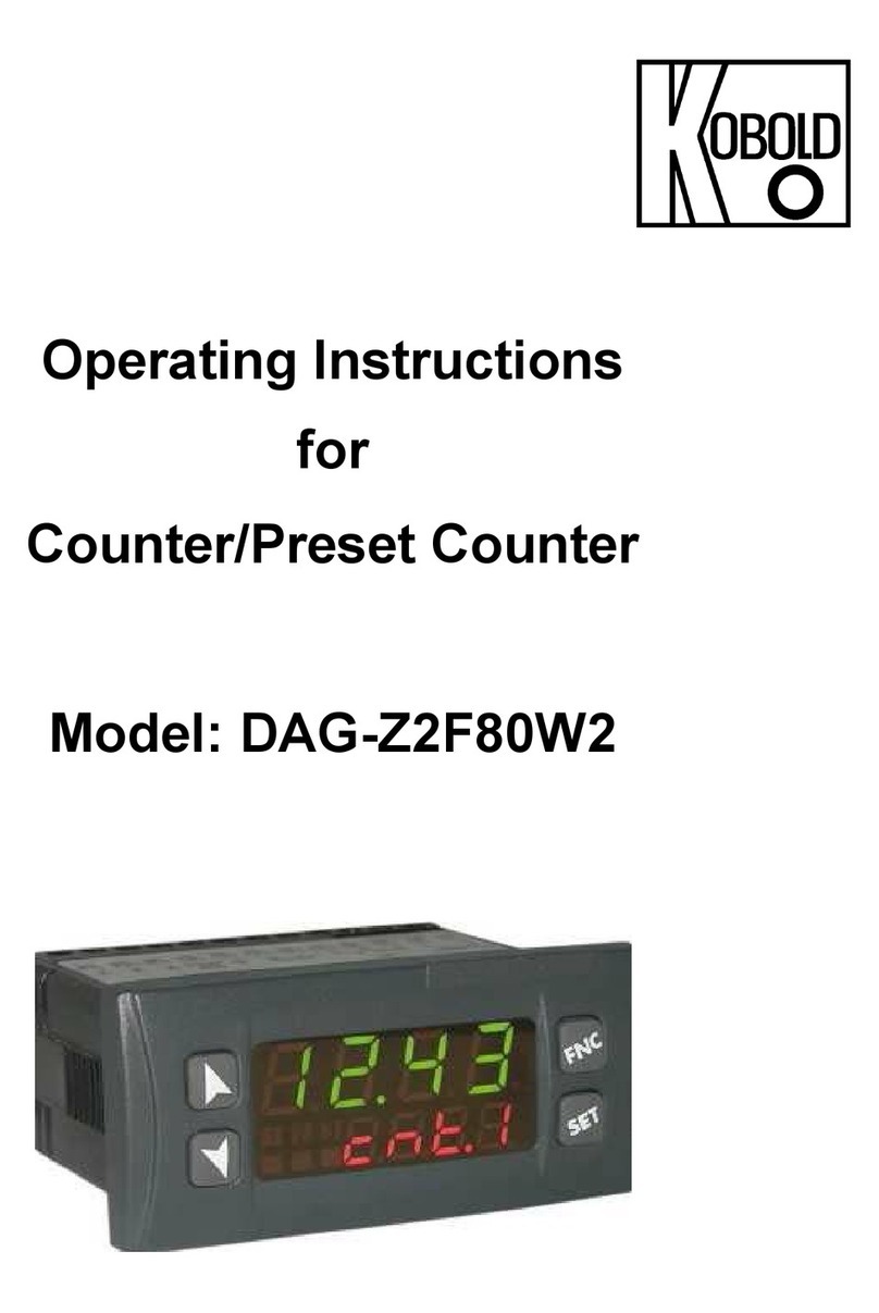Kobold DAG-Z2F80W2 operating instructions