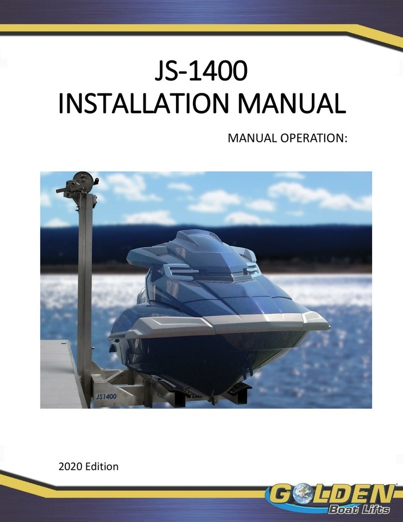 Golden JS-1400 installation manual