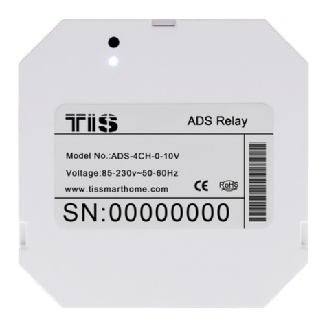 TIS ADS-4CH-0-10V User manual