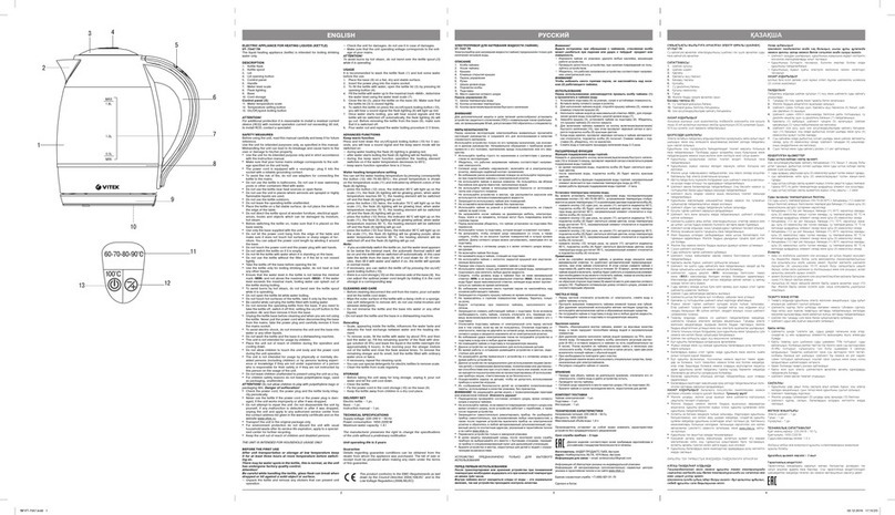 Vitek VT-7047 TR Manual instruction