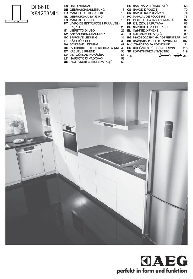 AEG X81253MI1 User manual
