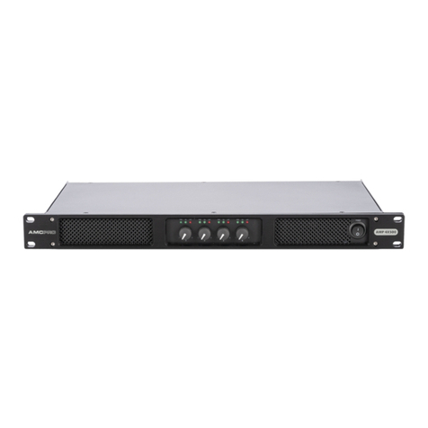 AMC AMP 4X500 User manual